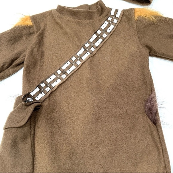 Disney Star Wars Toddler Chewbacca 2pc Halloween Cosplay Costume Chewie NEW 24mo - Picture 7 of 10